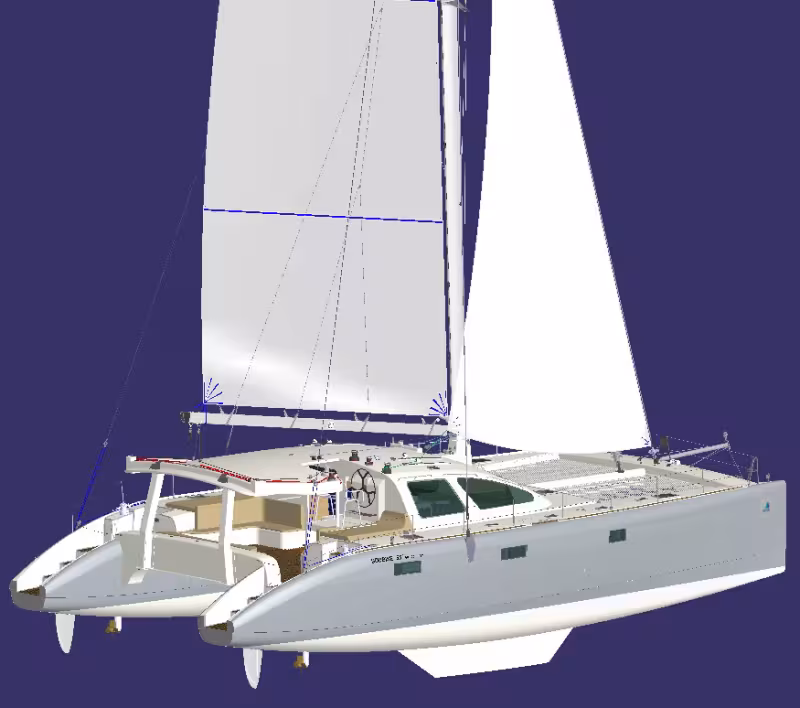 Des catamarans de 50’ à 70’ performants, luxueux et rapides ça existe !...