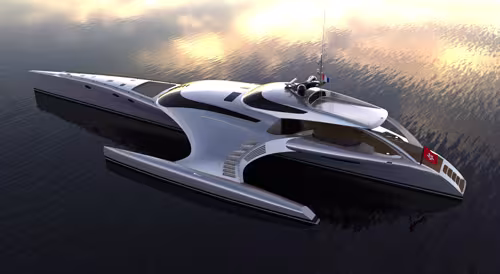 Adastra, le trimaran de voyage…