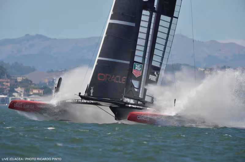 ORACLE TEAM USA remporte la 34ème America’s Cup 9-8 après avoir été mené 1-8!
