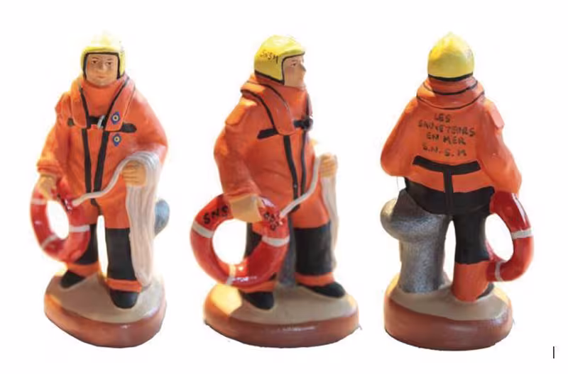 Un santon pour les Sauveteurs en Mer