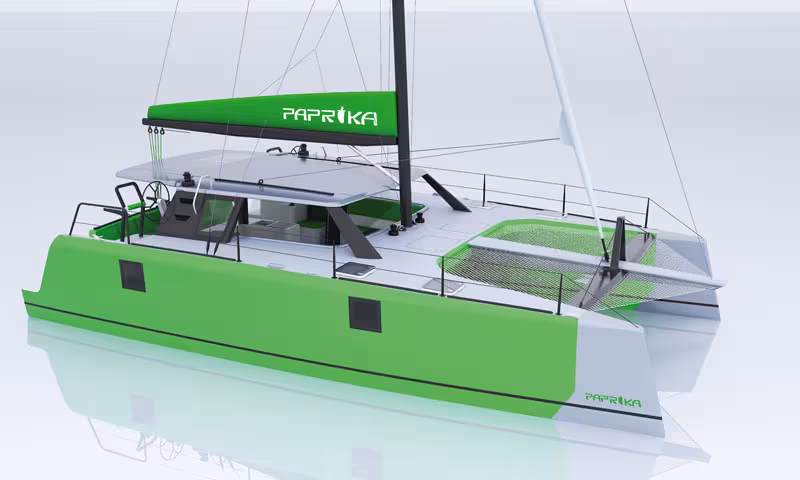 Catamaran Paprika par Albatross Marine Design