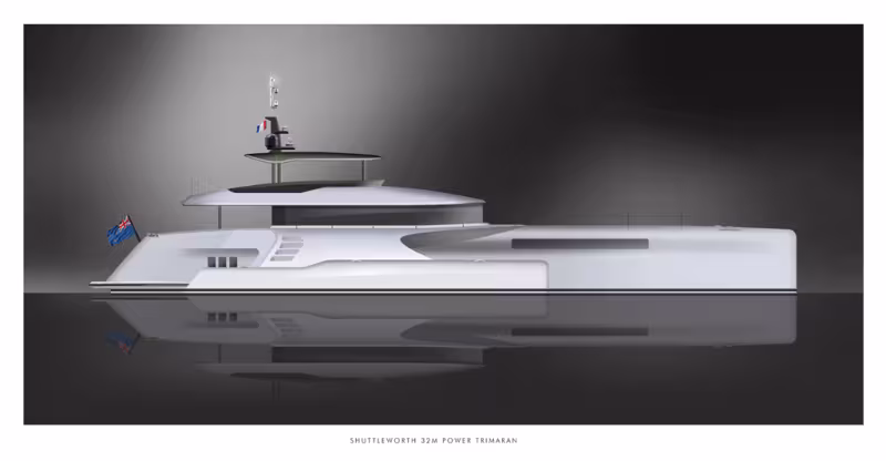 SHUTTLEWORTH DESIGN – TRIMARAN 32M
