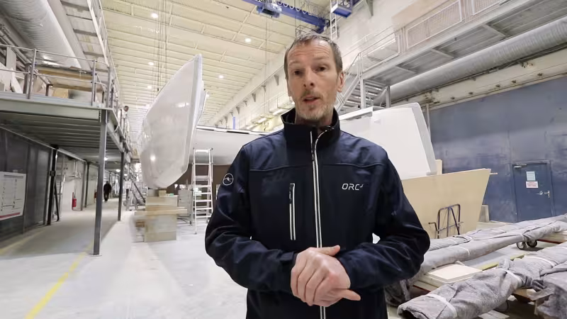 Marsaudon Composites - Visite chantier exclusive - Multicoques Mag